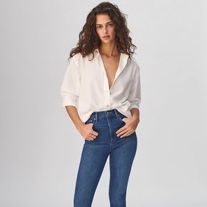 ARITZIA DENIM FORUM LOLA HIGH RISE SKINNY JEANS